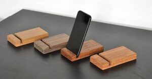 Minimalist Handcrafted Phone Stand - Odogwu